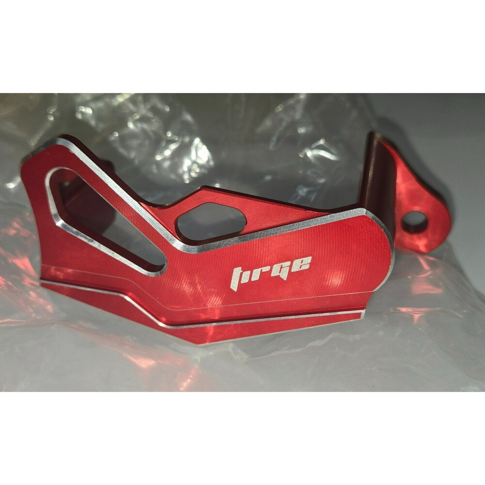 Red CNC Rear Brake Caliper Guard Protector - Fits Honda CRF250R / CRF450R / CRF4